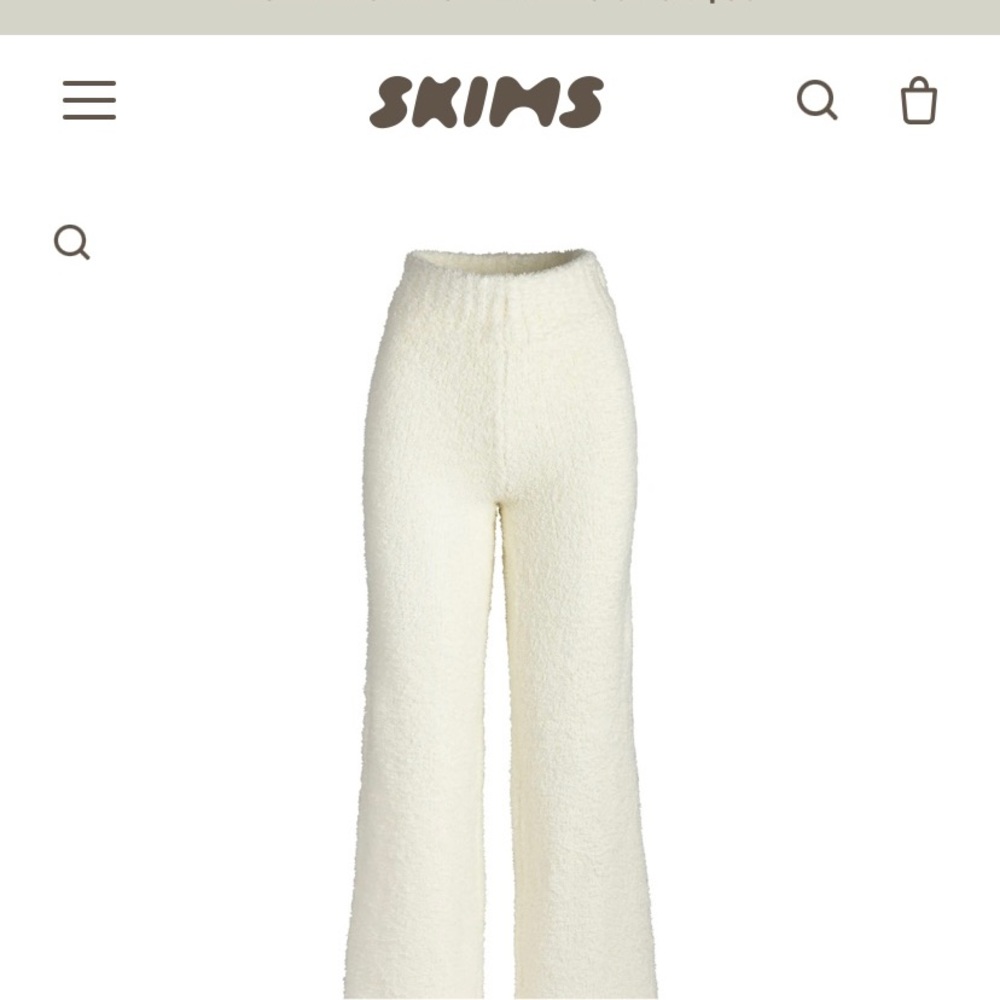 Skims cozy pant!